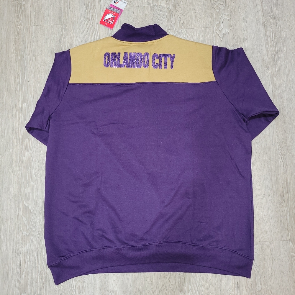 Majestic Women’s Orlando City Soccer 1/4-Zip Jacket Size 4XL New - Picture 2 of 6